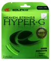 Produktbild: Solinco Tennissaite Hyper G SOFT (Haltbarkeit+Touch) grün 12m Set, Saitendicke: 1.20