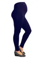 Produktbild: YESET Umstandsleggings Umstand Thermo Leggings Hose lang Fleece Gamaschen dunkelblau S-34 Thermoleggings