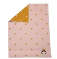 Produktbild: Babydecke Lena mit Stick 'Prinzessin' 75 x 100 cm Altrosa, DAVID FUSSENEGGER