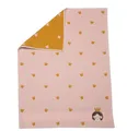 Produktbild: David Fussenegger Babydecke Lena mit Stick 'Prinzessin' 75/100 Rosa - 6912/14