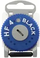 Produktbild: 16er Audio Service Cerumenfilter HF4 links Blau/ Schwarz Blister