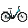 Produktbild: Winora Yakun X12 Low 27.5'' E-Bike Trekking Pedelec petrol blau/türkis 2026 51 cm Unisex