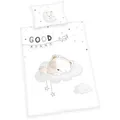 Produktbild: Herding Bettwäsche Sleeping little Bear, 2485216063, Renforcé, Kissenbezug 40x60 cm und ein Bettbezug 100x135 cm
