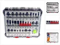 Produktbild: Bosch Professional Fräser-Set Mixed Fräser Set 8 mm 30 tlg. + Koffer (2607017475) für Oberfräsen