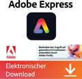 Produktbild: Adobe Express Premium 1Y ESD 3000 Generative Credits f.Firefly-KI - Software - Bild-/Videobearbeitung