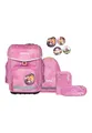 Produktbild: ergobag cubo Set ergonomischer Schulranzen Klassisch 5-teilig 1. Klasse Grundschule WolkenzauBär - Pink