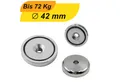 Produktbild: MaajeeKuto Magnet Neodym Magnete Loch Bohrung Senkung 42mm Magnet zum schrauben Scheibe (1-St)