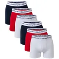 Produktbild: GANT Herren Boxershorts, 6er Pack - Boxer Briefs, Cotton Stretch, einfarbig M...
