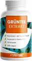 Produktbild: Grüntee Extrakt 120x Grüner Tee Kapseln - 1333 mg pro Tag, davon 600 mg EGCG - Grüntee Kapseln hochdosiert + Schwarzer Pfeffer - Grüner Tee Extrakt mit 95% Polyphenolen - 100% vegan
