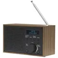 Produktbild: Denver DAB-46 DGR – Kompaktes DAB+ Digitalradio im stilvollen Design Digitalradio (DAB) (2 W) braun|grau