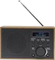 Produktbild: Denver DAB-46 Tischradio Tragbar DAB+, UKW Grau Retro