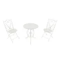 Produktbild: AXI Eloise Bistroset 3-teilig aus Metall Gestanzt in Weiß