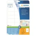 Produktbild: HERMA Premium - Selbstklebend - Mattes Weiß - 63.5 x 33.9 mm 600 Etikett(en) (25 Bogen x 24)