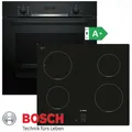Produktbild: Bosch Induktion Herd Set Autark Backofen Teleskop, Glaskeramik Kochfeld NEU/OVP