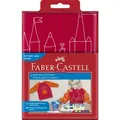 Produktbild: Faber Castell Malschürze Mädchen rot One Size Einheitsgröße 6-10 Jahre 201204