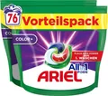 Produktbild: Ariel All-in-1 PODS Color+ Flüssigwaschmittel-Kapseln 76 Waschladungen, Wäsche