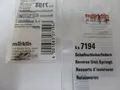 Produktbild: Märklin H0 7194 Schaltschiebefedern Rückholfeder 5 Stk/VE. Neuware