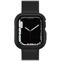 Produktbild: OtterBox All Day Bumper für Apple Watch Series 9/8/7-41mm, stoßfeste, sturzsichere, schlanke Schutzhülle für Apple Watch, schützt den Display und die Kanten, Schwarz/Grau