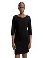 Produktbild: Tom Tailor Damen 1047618 Jacquard Mini-Kleid, 14482-deep Black, XL