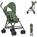 Produktbild: Lorelli Kinder-Buggy Kinderwagen Buggy Vaya, verstellbares Sonnendach, klappbar, Fußstütze grün
