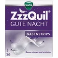 Produktbild: Wick ZzzQuil Gute Nacht Nasenstrips 26 St