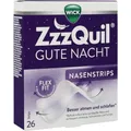 Produktbild: WICK ZzzQuil Gute Nacht Nasenstrips 26 St. PZN 19380755