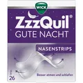 Produktbild: WICK ZzzQuil Gute Nacht Nasenstrips besser atmen und s, 26 St. Strips 19380755