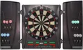Produktbild: Best Sporting Dartscheibe elektronisch Wembley I elektronische Dartscheibe mit LED-Anzeigen I E-Dartscheibe mit 12 Dartpfeilen & Ersatzspitzen I Dartboard Kabinett offizielle Turniermaße