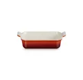 Produktbild: LE CREUSET Auflaufform LeCreuset Auflaufform rechteckig 32cm Tradition, Kirschrot, Steinzeug