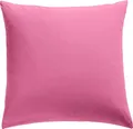 Produktbild: REDBEST Kissenbezug Single- Jersey San Francisco, rosa Größe 80x80 cm - weiche Qualität, bügelfrei, praktischer Reißverschluss, 100% Baumwolle