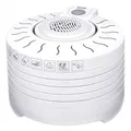 Produktbild: MPM MSG-01 Elektrischer Lebensmitteltrockner, 5 ausziehbare Schalen von 28 cm, Obst, Pilze und Gemüse, 250W, White