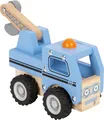 Produktbild: small foot Abschleppwagen aus FSC 100%-zertifiziertem Holz, Spielauto mit beweglichem Ladekran, ab 18 Monaten, 12446