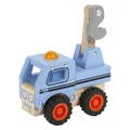 Produktbild: Kleiner Fuß Holzschleppwagen blau