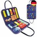 Produktbild: Goujfol Activity Board Montessori Spielzeug, Busy Board für Kinder, Schuhe