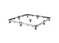 Produktbild: Mepa Montagerahmen SF 150183 Acryl 100/100, für Duschwannen