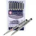 Produktbild: SAKURA Fineliner PIGMA MICRON, 6+1 Etui, schwarz