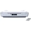 Produktbild: LENCO KCR-150WH - Küchenradio, UKW, CD-Player, Bluetooth, unterbaufähig