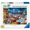 Produktbild: Ravensburger Puzzle Erwachsenenpuzzle 500 Large Pieces - Nordlichter, 500 Puzzleteile