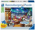 Produktbild: RAVENSBURGER PUZZLE*500 TEILE LARGE*NORTHERN LIGHTS*NORDLICHTER*RARITÄT*NEU+OVP