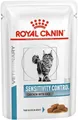 Produktbild: Royal Canin Veterinary Sensitivity Control | 12 x 85 g | Diät-Alleinfuttermittel für ausgewachsene Katzen | Zur Minderung von Nährstoffintoleranzerscheinungen | Stückchen in Soße