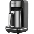 Produktbild: Kaffeekocher 250 ml – 400W Mokkamaschine für unkomplizierten Kaffeegenuss Schwarz - Schwarz