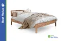 Produktbild: byoak Massivholzbett PENNY mit Holzkopfteil, aus Massivholz, Geölt