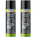Produktbild: Liqui Moly Schnellreiniger Bremsenreiniger 2x 500ml Spray beseitigt Öl Fett uvm
