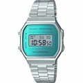 Produktbild: Herrenuhr Casio A168WEM-2EF Silberfarben