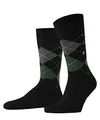 Produktbild: Burlington Herren Socken King M So Baumwolle gemustert 1 Paar, Schwarz Black 3004, 46-50
