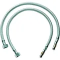 Produktbild: Grohe Anschlussschlauch Set 3/8 ́ ́ 484 mm chrom - 45484000 - Silber