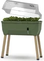 Produktbild: Gusta Garden SAMMY SALAD selbstbewässernder Pflanzkübel mit Deckel, dunkelgrün