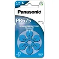 Produktbild: Hörgerät-Batterie Panasonic 675, PR-675, 6 Stück