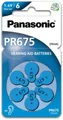 Produktbild: Hückmann Hörgerätebatterie 1,4V PR675(VE 6) Batterien 126695