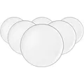 Produktbild: Seltmann Weiden Lido Black Line Speiseteller ø 26 cm 6er Set